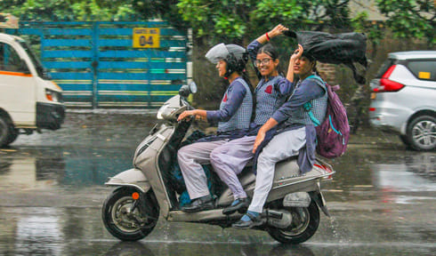Claims washed away, system submerged in the very first rain