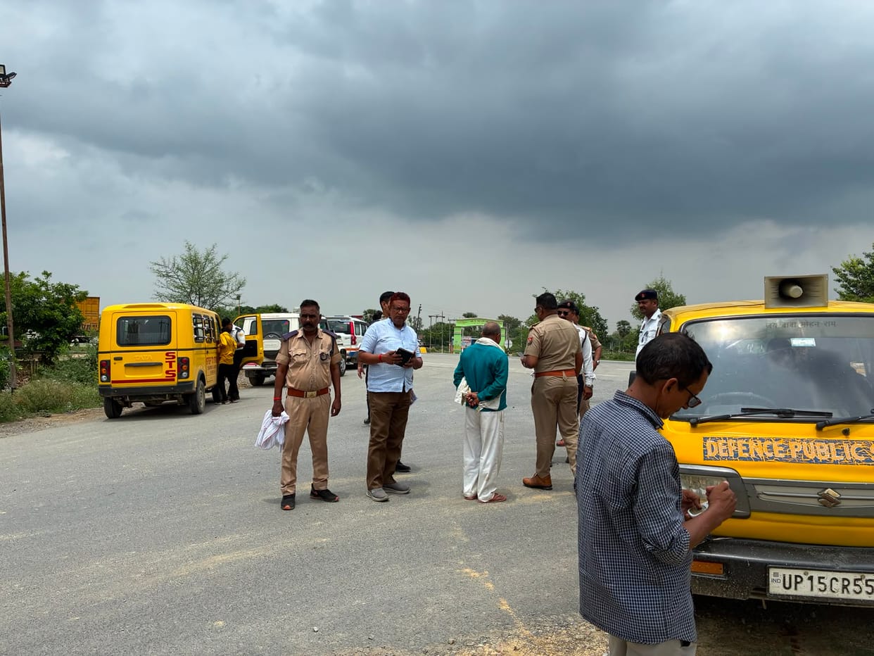 Mission Safe Future: Six school buses seized, 40 vehicles challaned on day one.