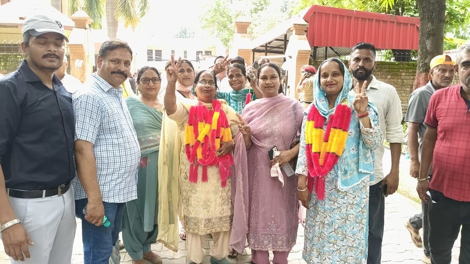 Aam Aadmi Party captures Nangal Municipal Council.
