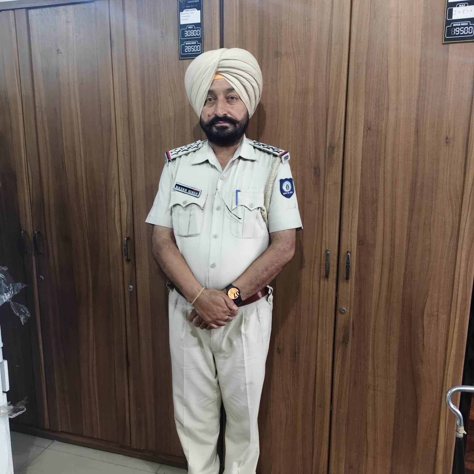 नादौन थाना प्रभारी नाजर सिंह