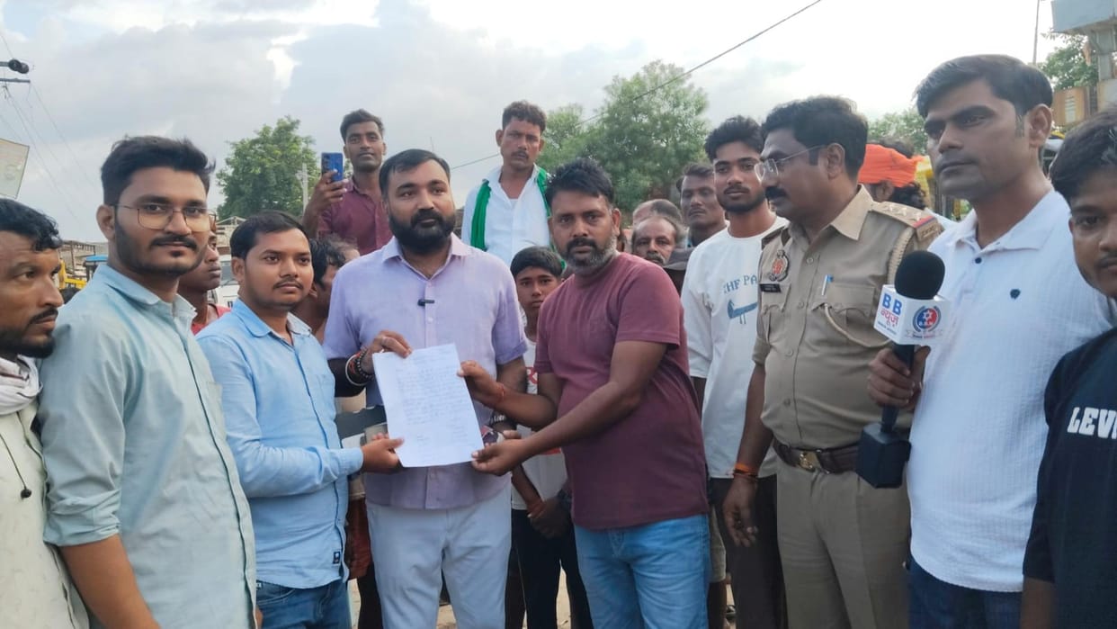 Outrage over power cuts; villagers stage protest.