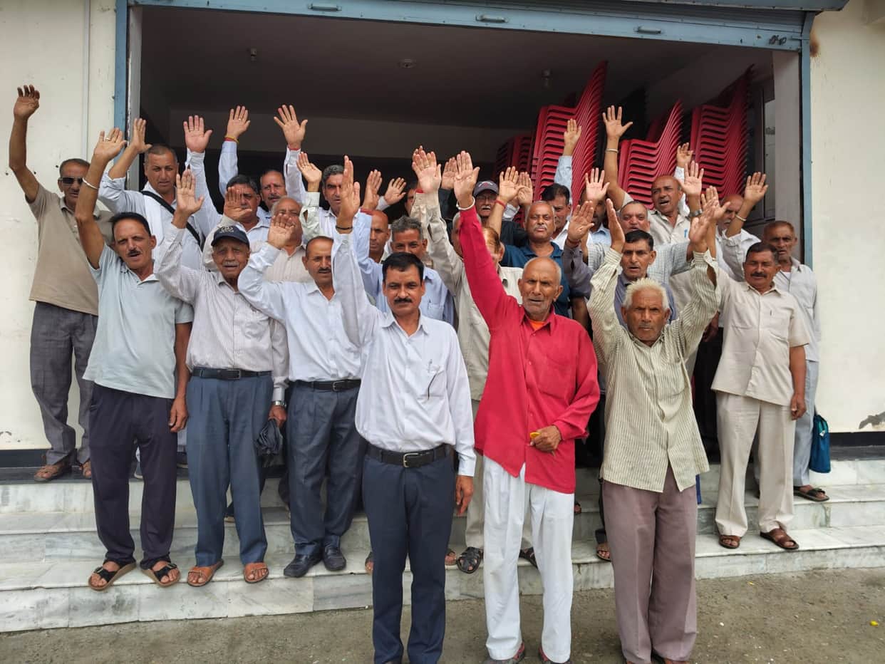Electricity board pensioners express resentment over pending payments, warn of agitation.