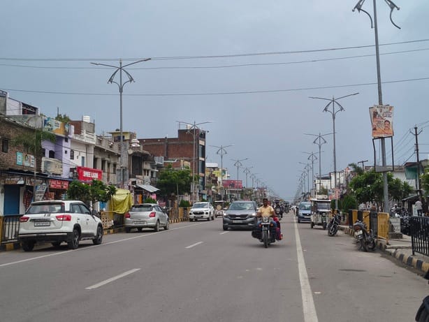 District receives 4.7 mm of rainfall in 24 hours; relief from the heat.