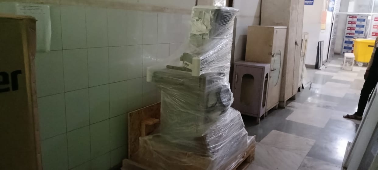Anesthesia machine arrives at the hospital; surgeries to be performed in less time.