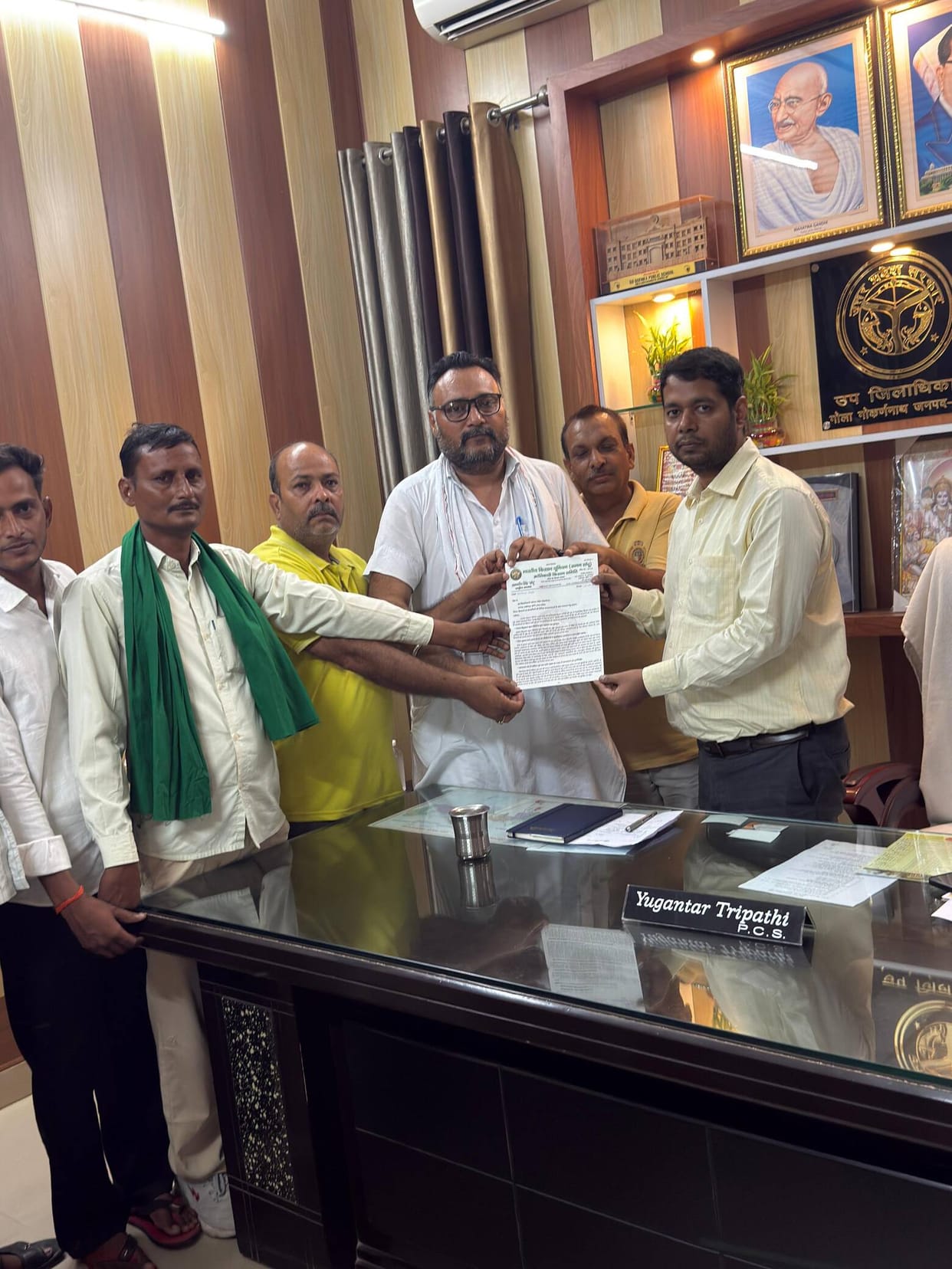 Demand for payment of outstanding sugarcane dues along with interest