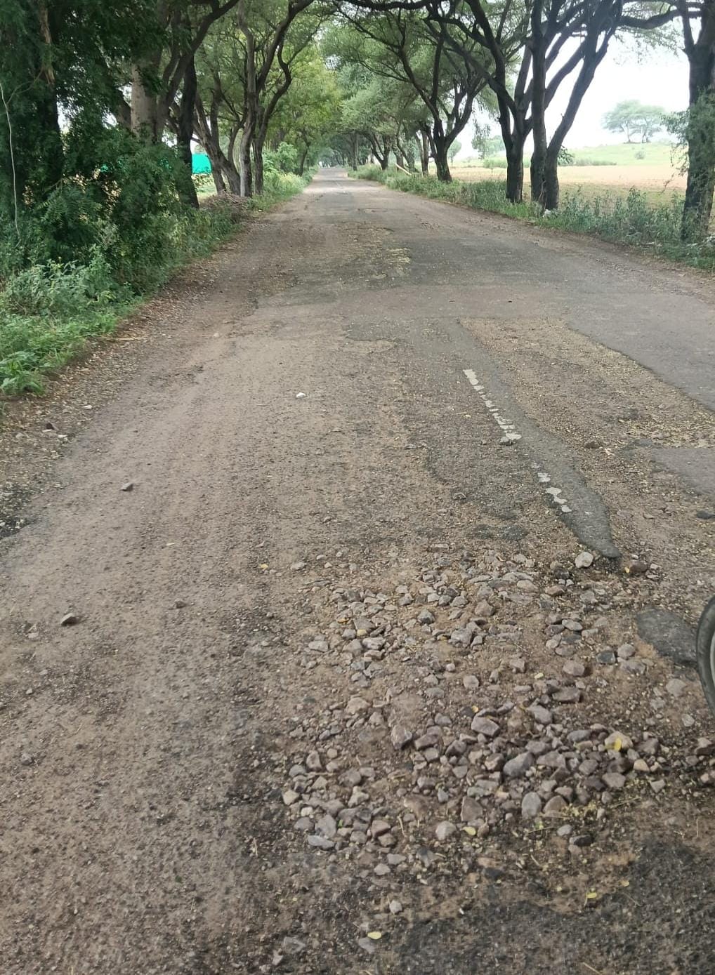 Action taken on dilapidated Dudhwa main road 1.21 crore Rupees sanctioned for reconstruction.