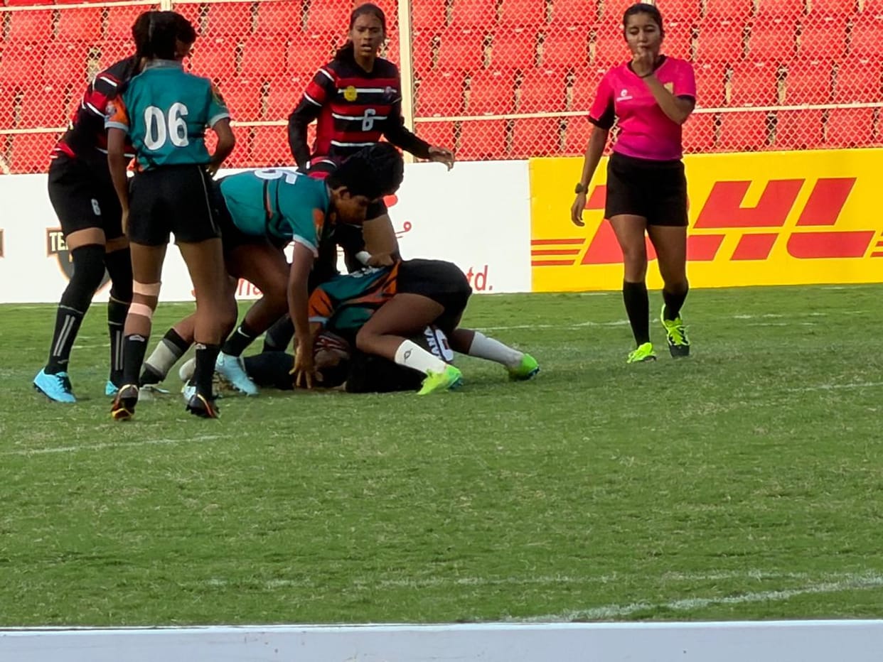 Haryana girls' team in top 10 at National Junior Rugby Sevens