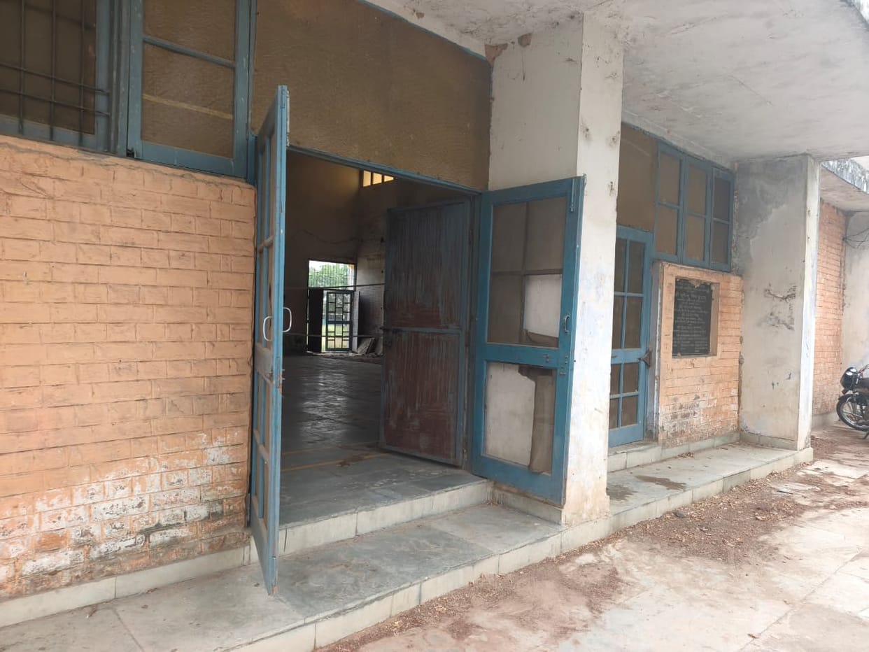 Saha Stadium in a dilapidated condition, repair work left in limbo