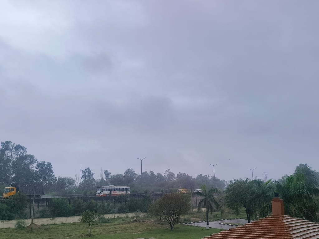 Ambala received 81% less rainfall during the current season.