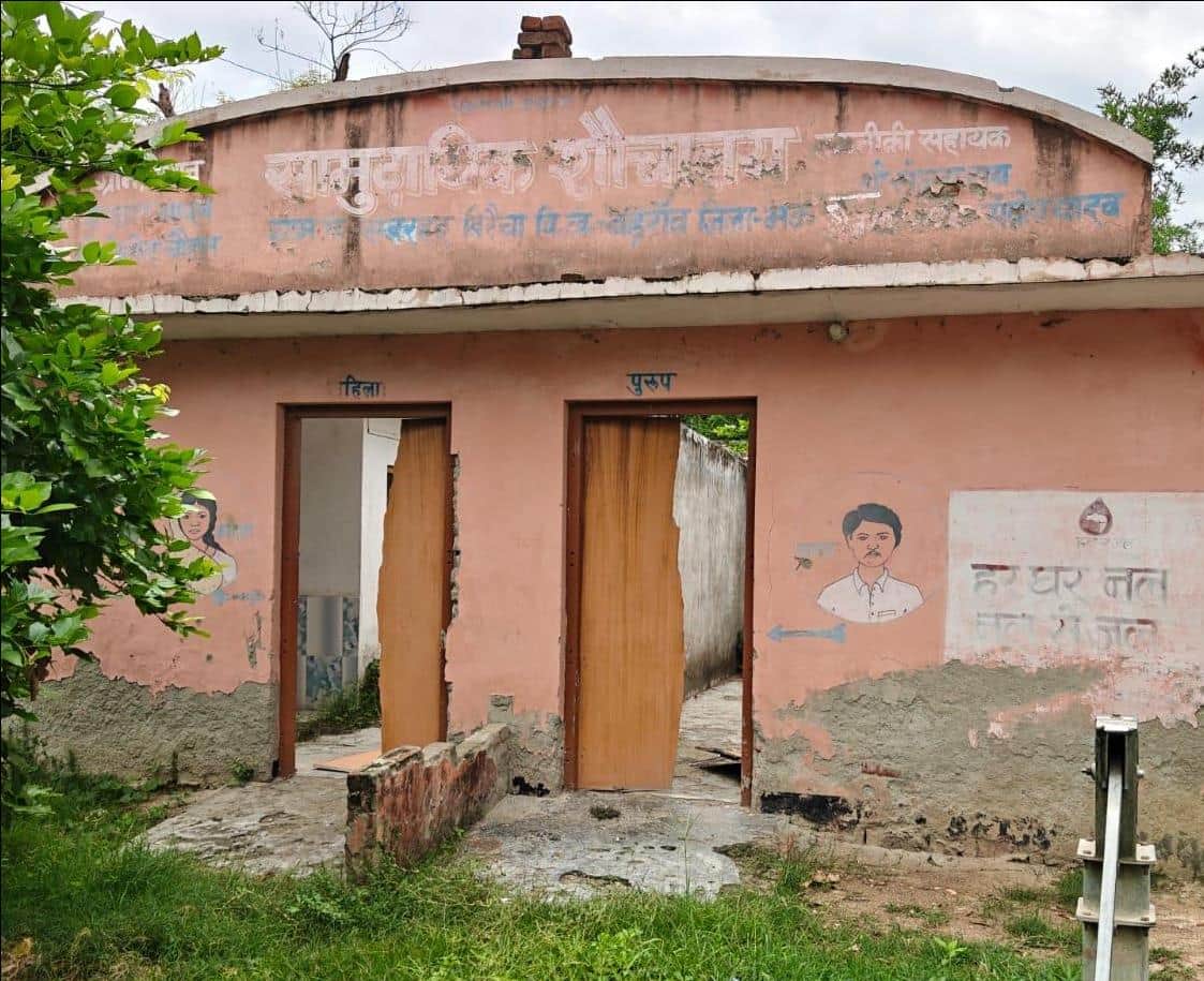 Struggling to maintain the dignity of public toilets... broken doors, missing taps, and issues ranging from accumulated garbage to inaccessible paths.