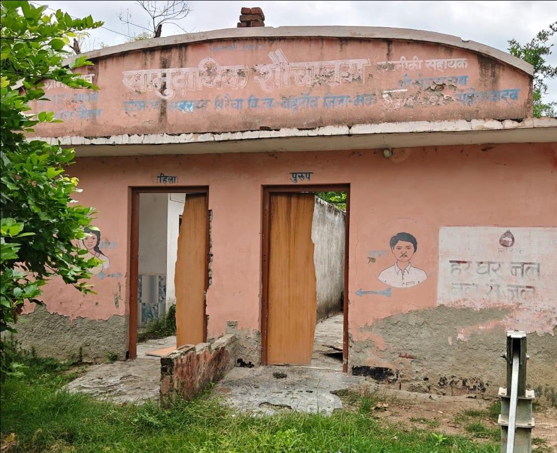 Struggling to maintain the dignity of public toilets... broken doors, missing taps, and issues ranging from accumulated garbage to inaccessible paths.