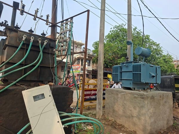 Faulty transformer and power outages trouble consumers.