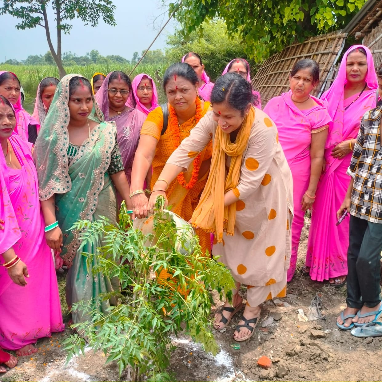 Inauguration of the newly constructed Anganwadi building