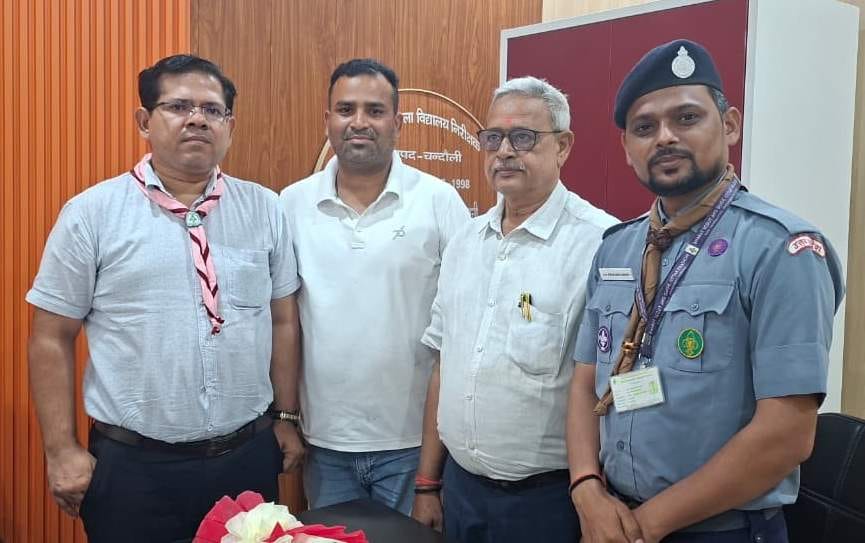 DIOS Dharmendra Kumar Singh appointed Chief Commissioner of Bharat Scouts and Guides.