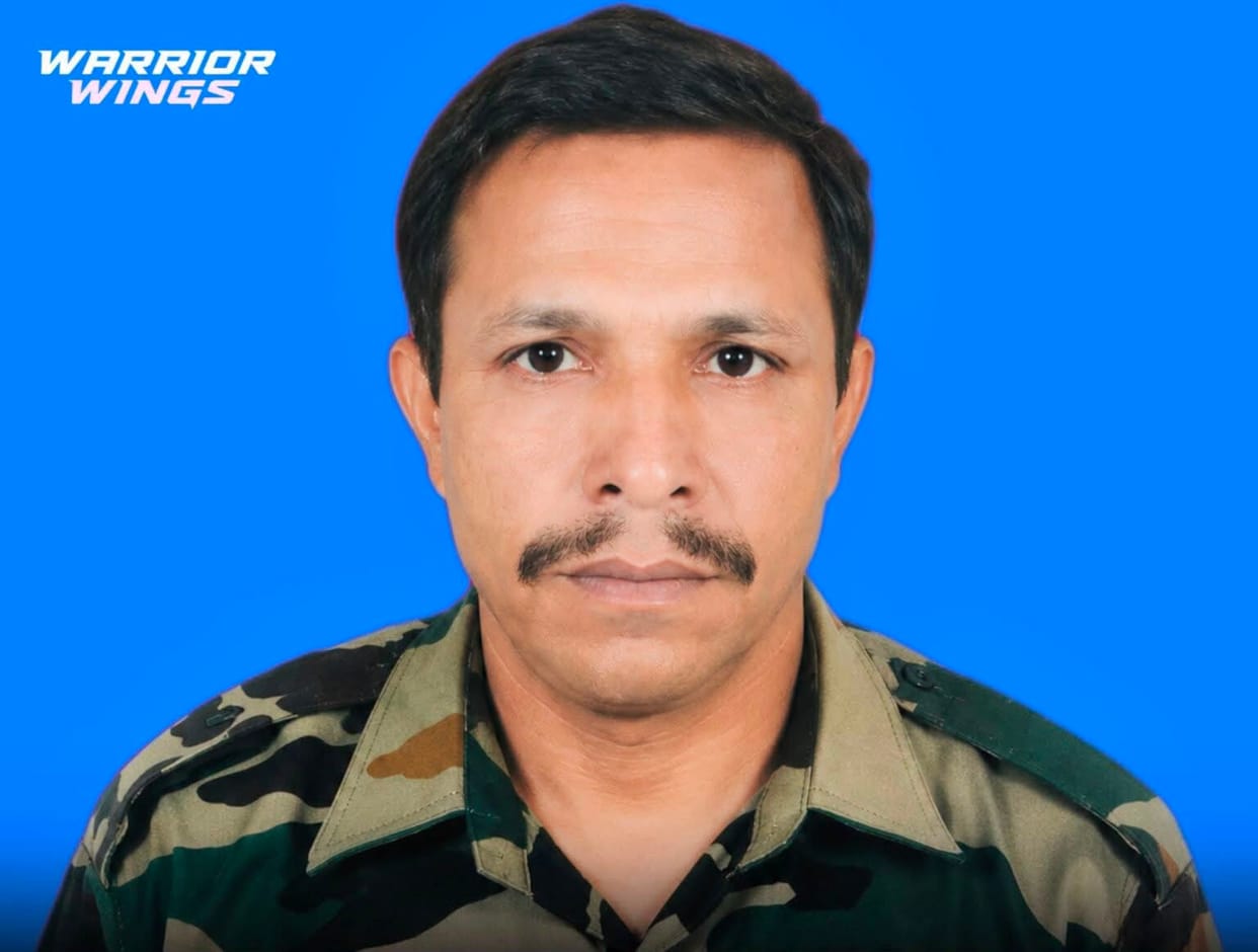 Assam Rifles' Chandra Mohan Singh bid a final farewell with state honors and teary eyes
