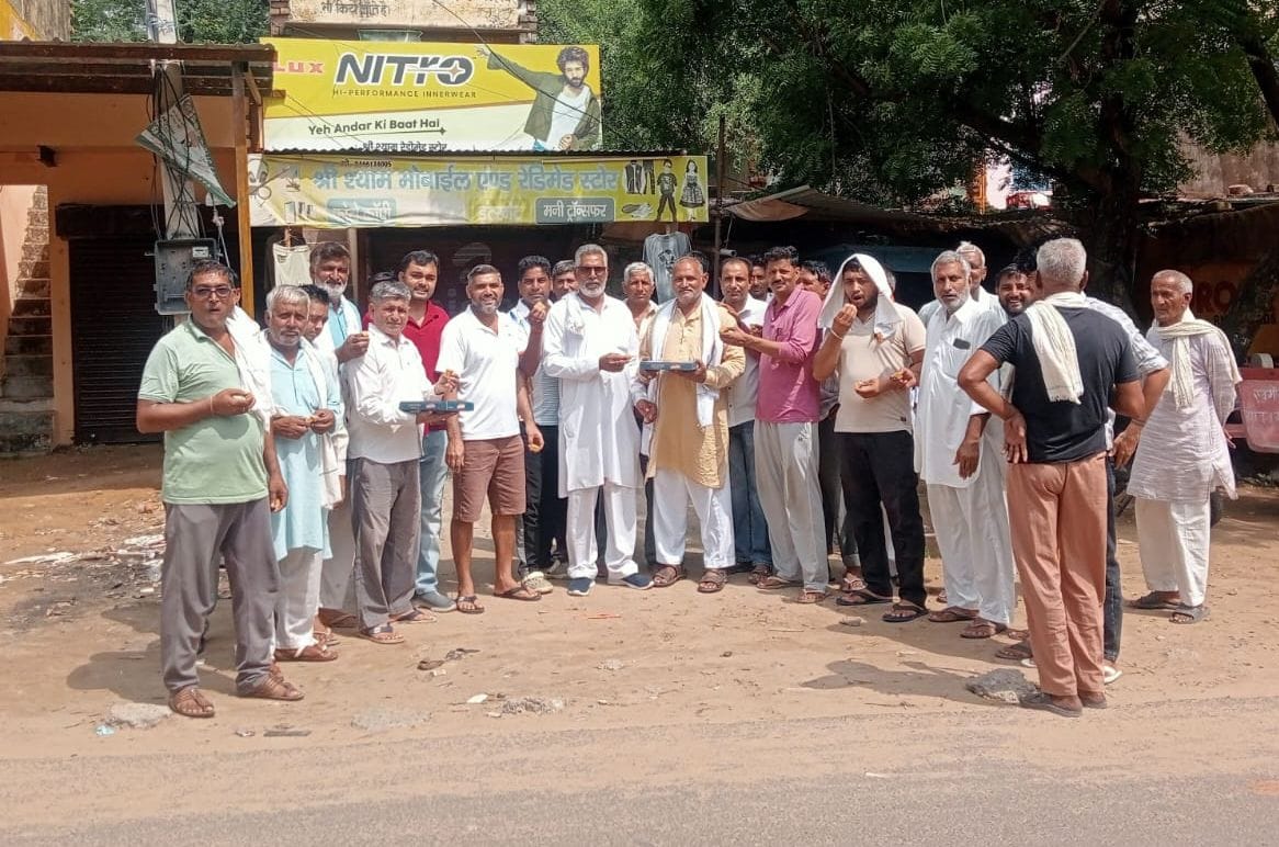 Approval granted for canal bridge and road construction in Daungda Ahir; villagers celebrate.