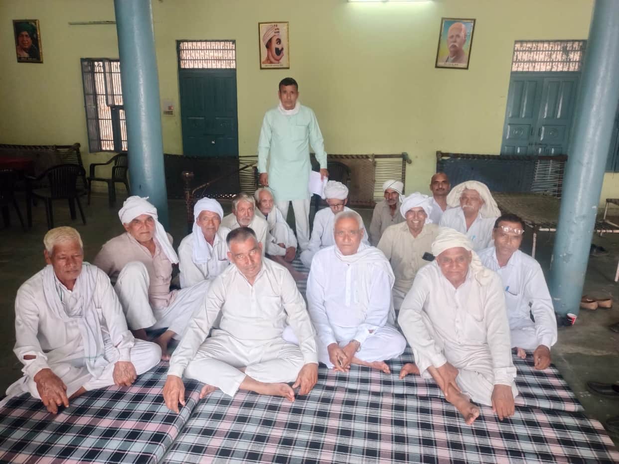 Farmers raised their issues at the Bharatiya Kisan Union meeting.