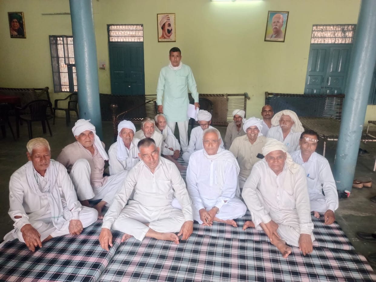 Farmers raised their issues at the Bharatiya Kisan Union meeting.