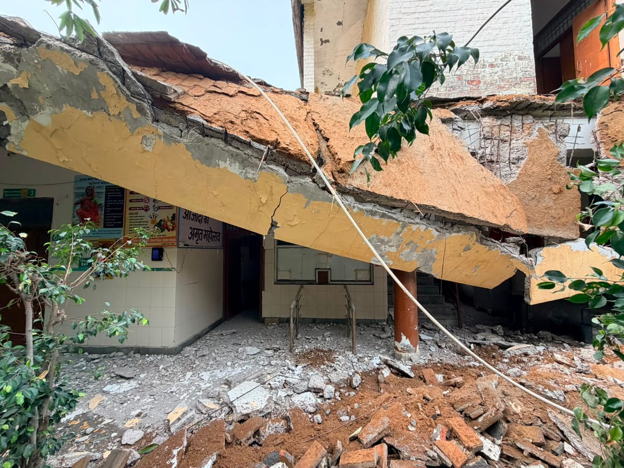 PHC Incident: FIR against construction agency; quality of 13-year-old construction under scrutiny.