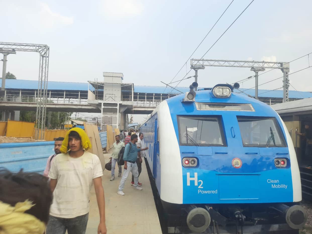 First indigenous hydrogen train to run daily on the Sonipat-Jind rail line; timetable released.