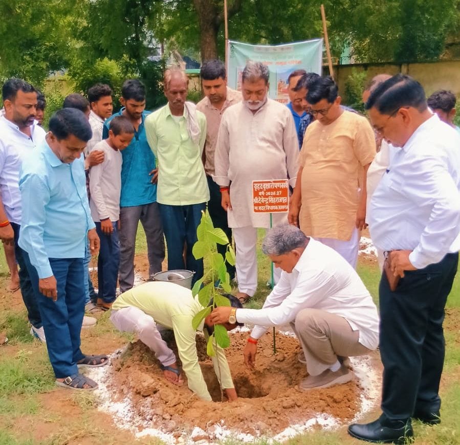 Campaign for greenery across villages; over 1.1 million saplings to be planted.