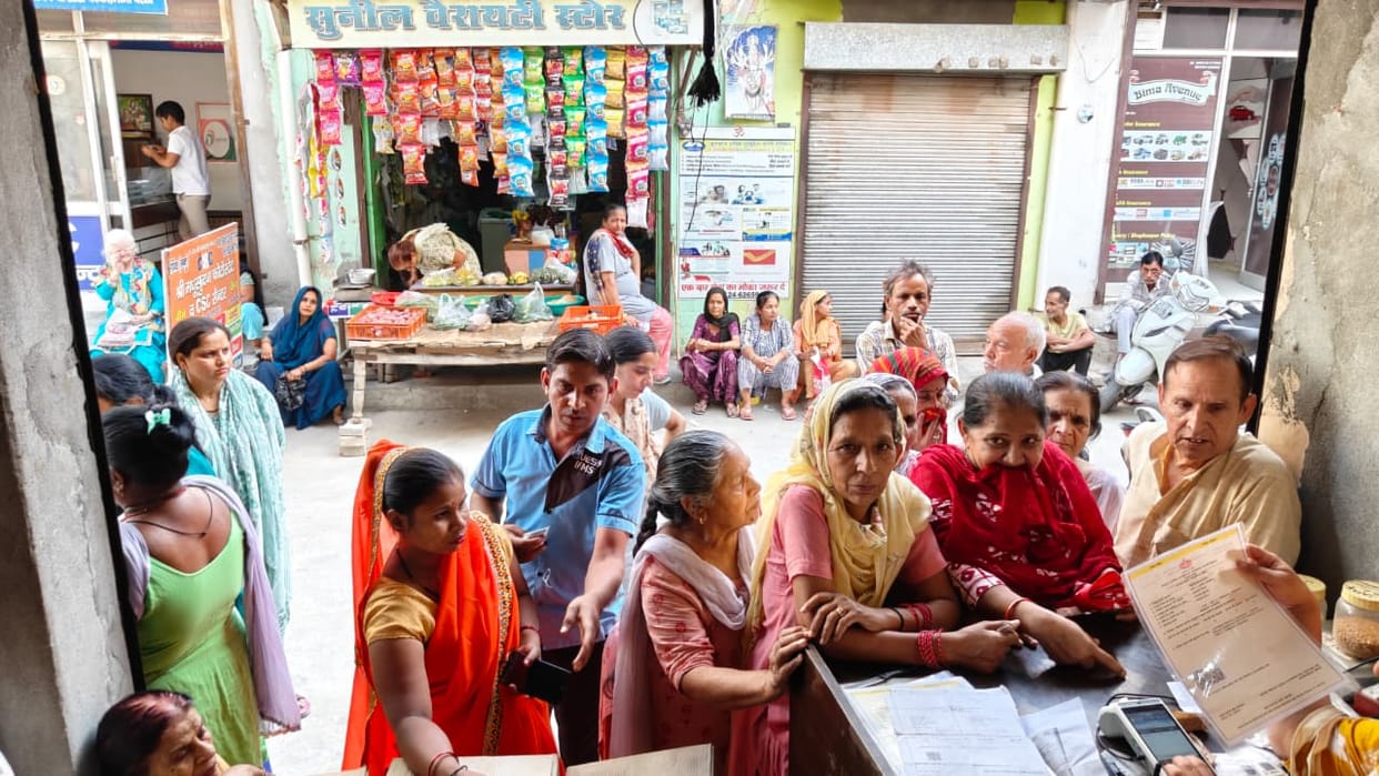 Ration depot operators have not received commissions for four months.