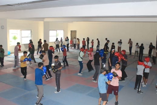 Women players dominate Karna Stadium