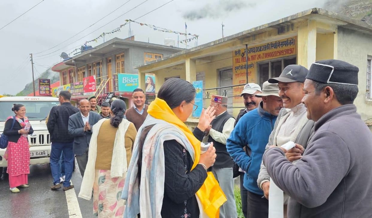 MLA Anuradha listened to public grievances.