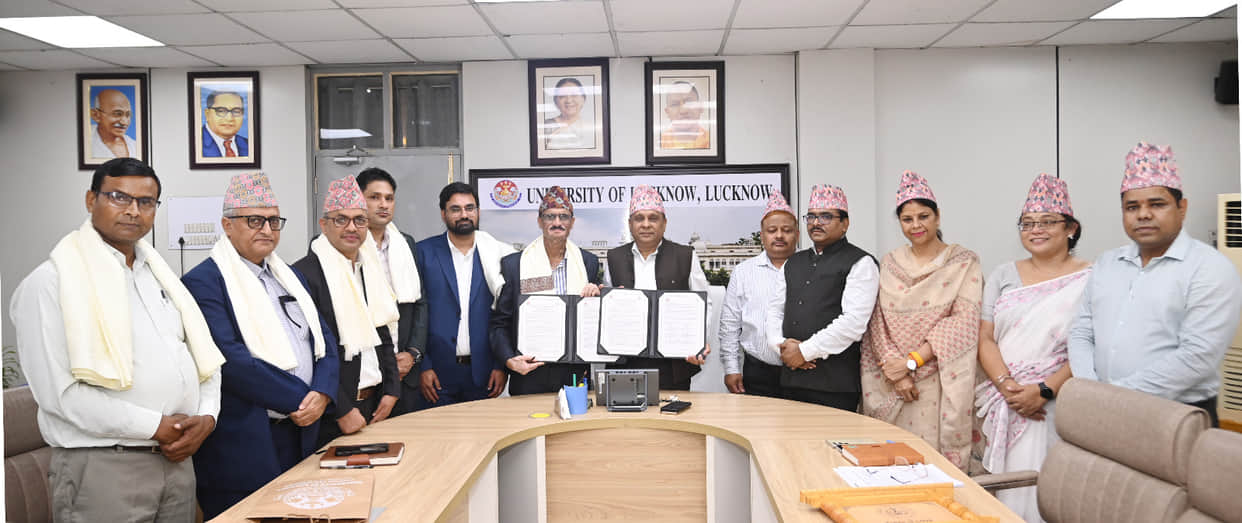 MOU between lucknow university and lumbini university nepal