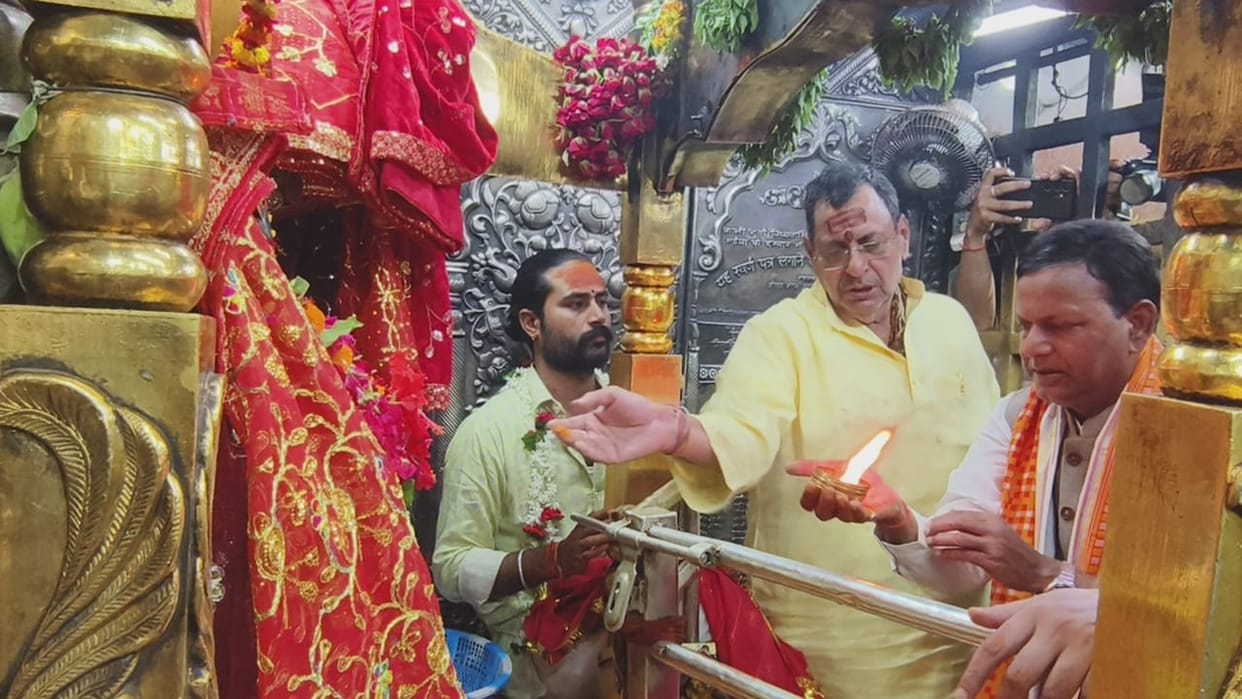 It is my good fortune to bow my head at Vindhyadham: Pankaj Chaudhary