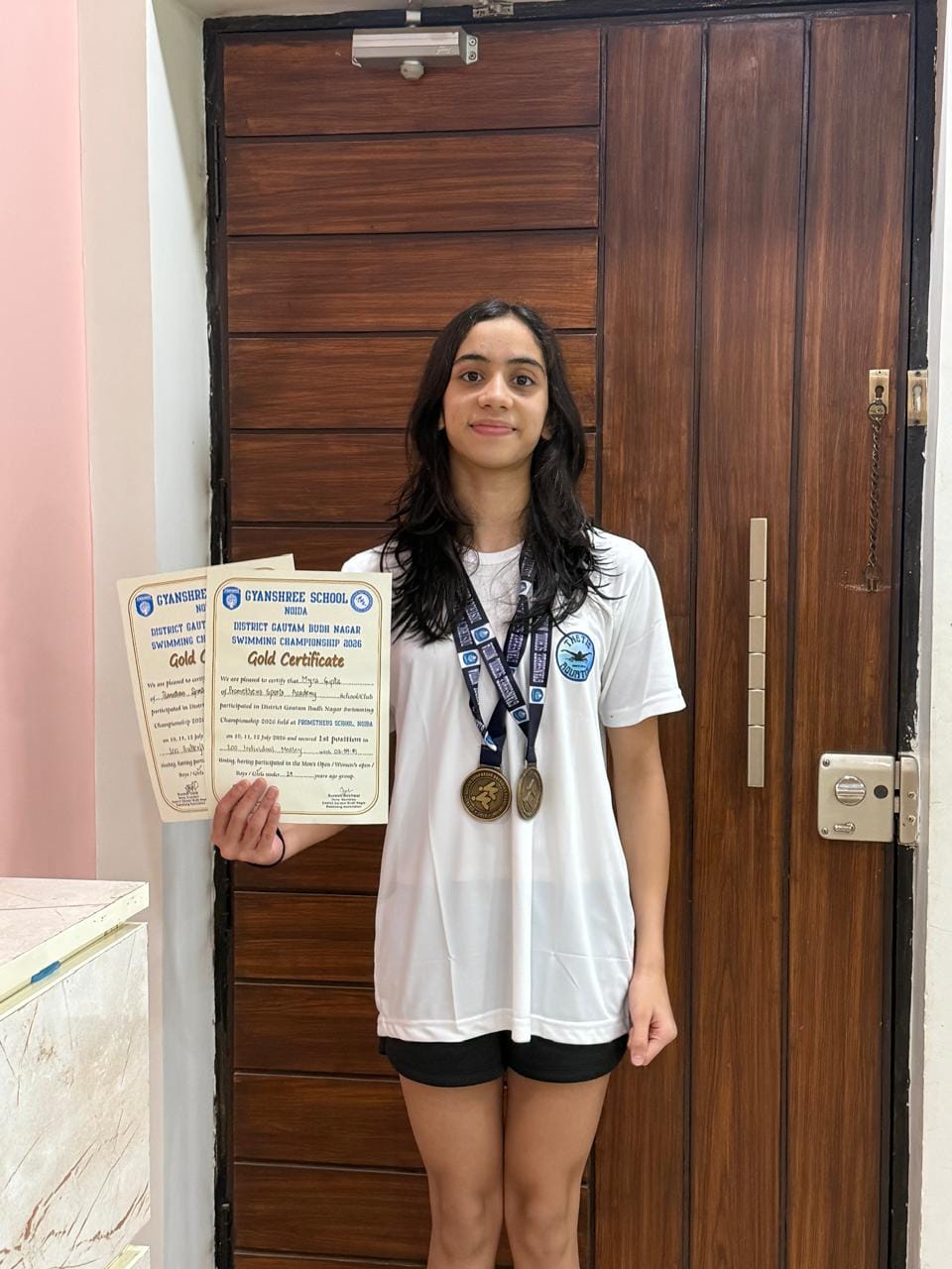Rising Athlete: Myra aims to wave the Tricolour after winning gold at the Olympics.
