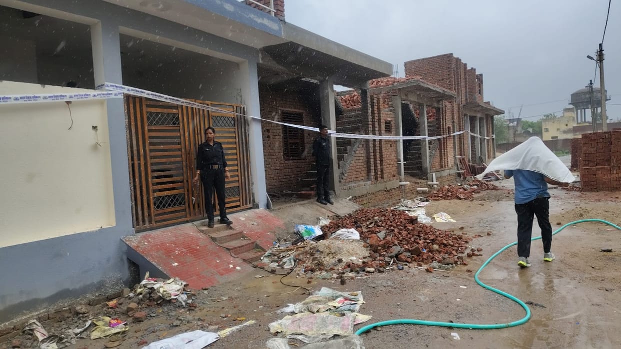 22 houses sealed in Prachi Garden, illegal colony demolished