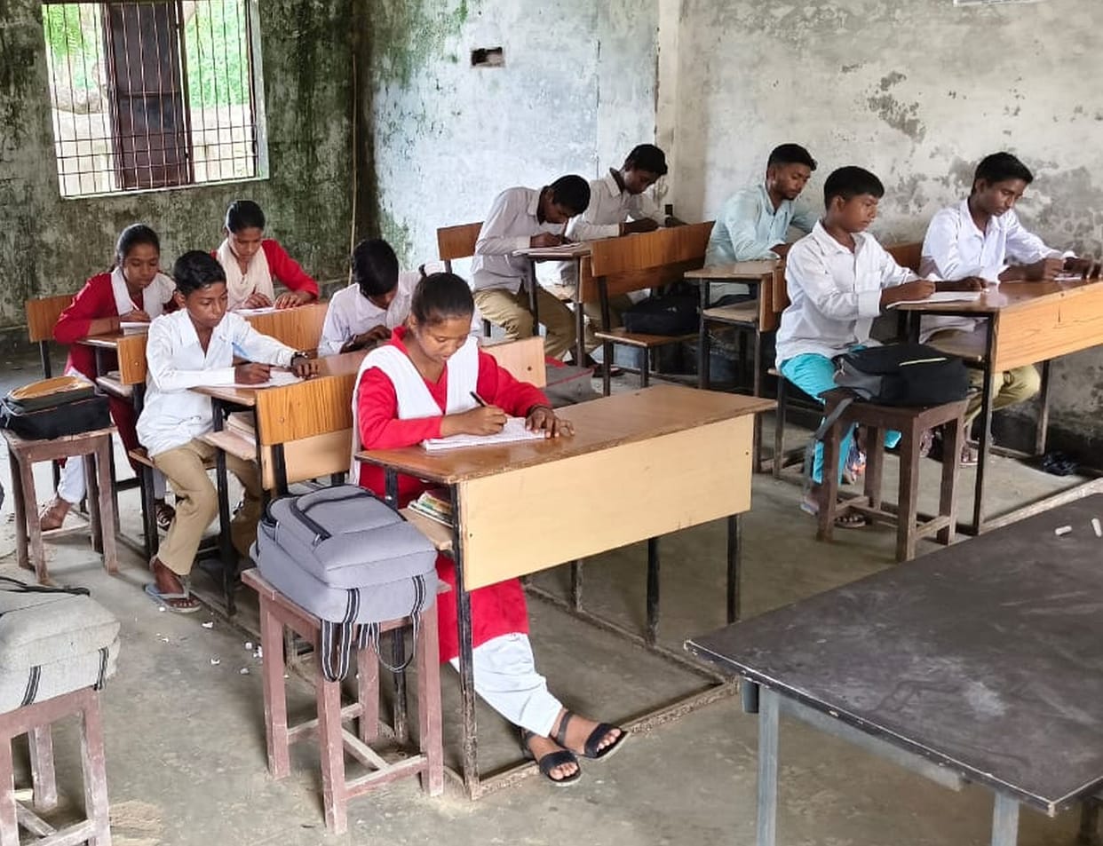 Nandini topped in the essay competition, while Priya stood first in general knowledge.