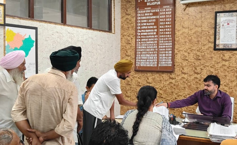Two complaints received at the grievance redressal camp