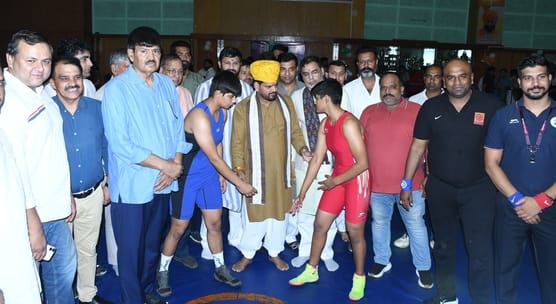 Haryana dominates Under-23 National Wrestling Championship, wins four gold medals.