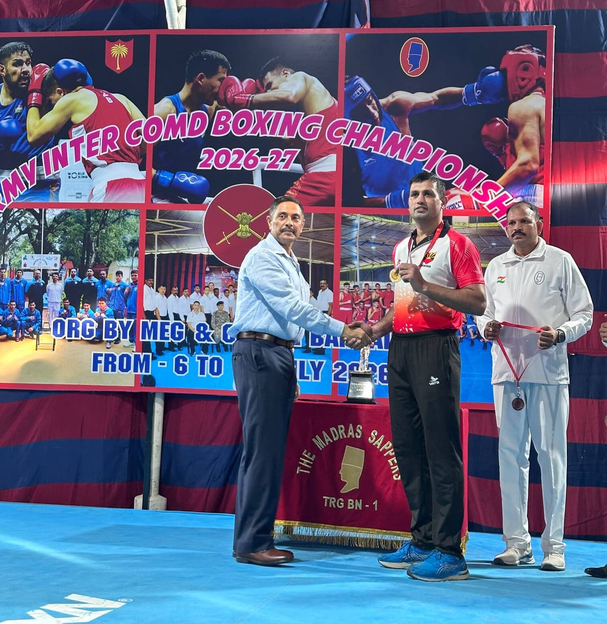 Harpal enhanced the prestige of the village and district with his golden punches