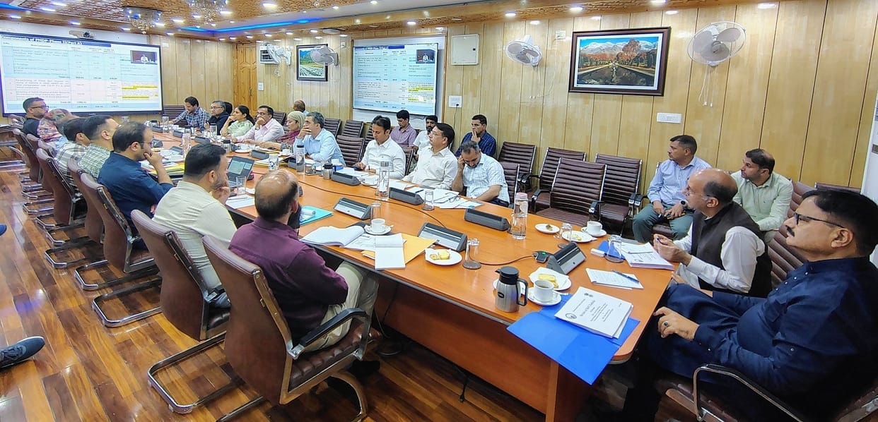 Srinagar, Javed Ahmed Rana, Held Meeting, Flood Control