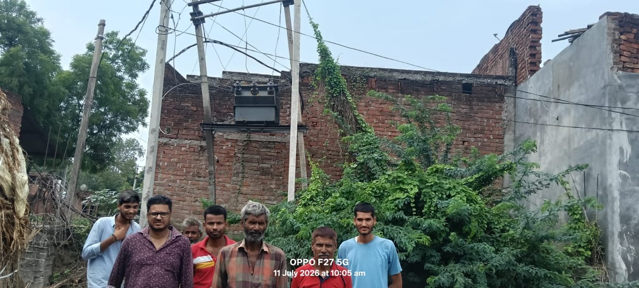 10 poles toppled by storm and rain; power out in over 140 villages.