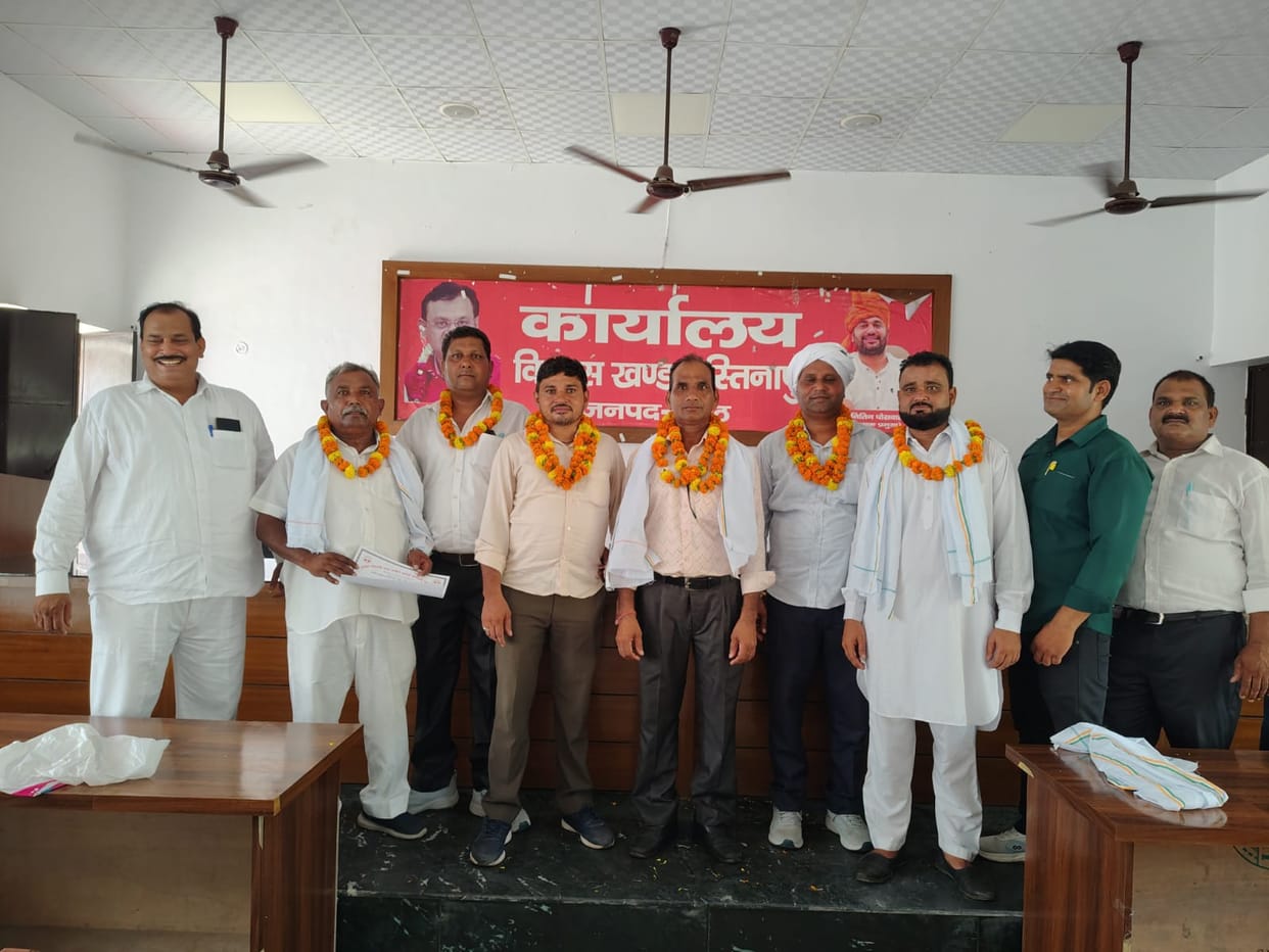 Pradeep Saini becomes Block President of the Rural Sanitation Workers' Union.