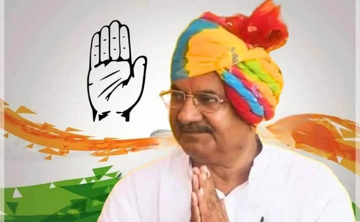 कांग्रेस प्रत्याशी कुंवर घनश्याम सिंह