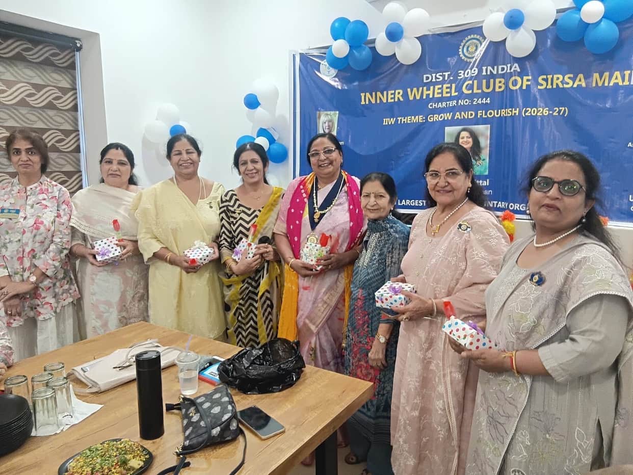 kiran iner wheel club main pradhan