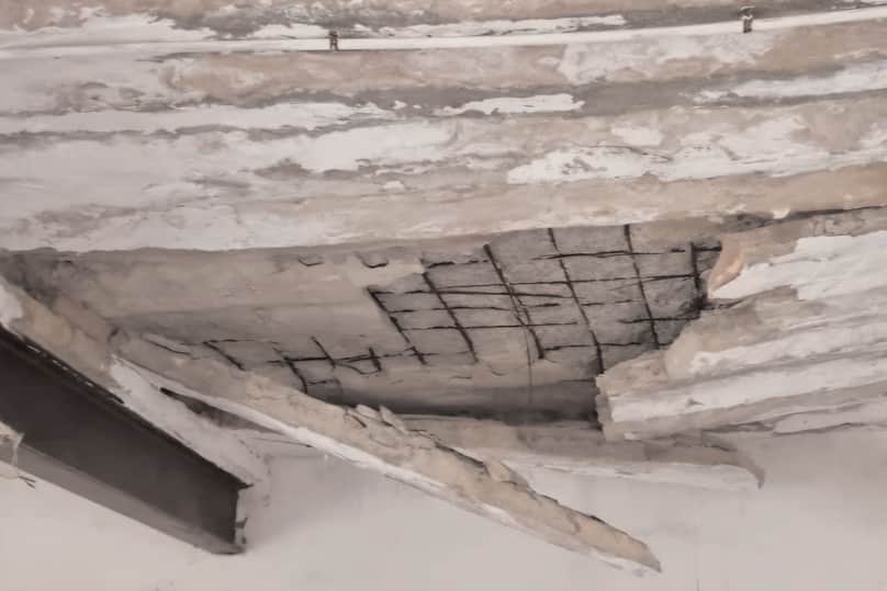 Part of a dilapidated building collapses at Ramsin Moongda Girls' School; major accident averted