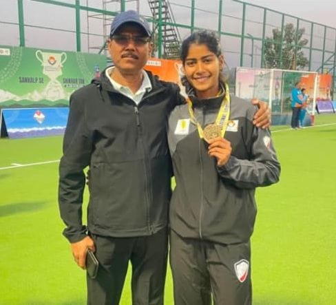 Ishika selected for the Indian women's hockey team for the Asian Games.