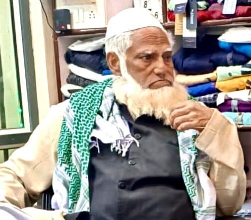 खुर्जा के बुर्ज उस्मान मोहल्ले में करंट की चपेट में आने से मौत में मृतक इसरार का फाइल फोटो। स्र