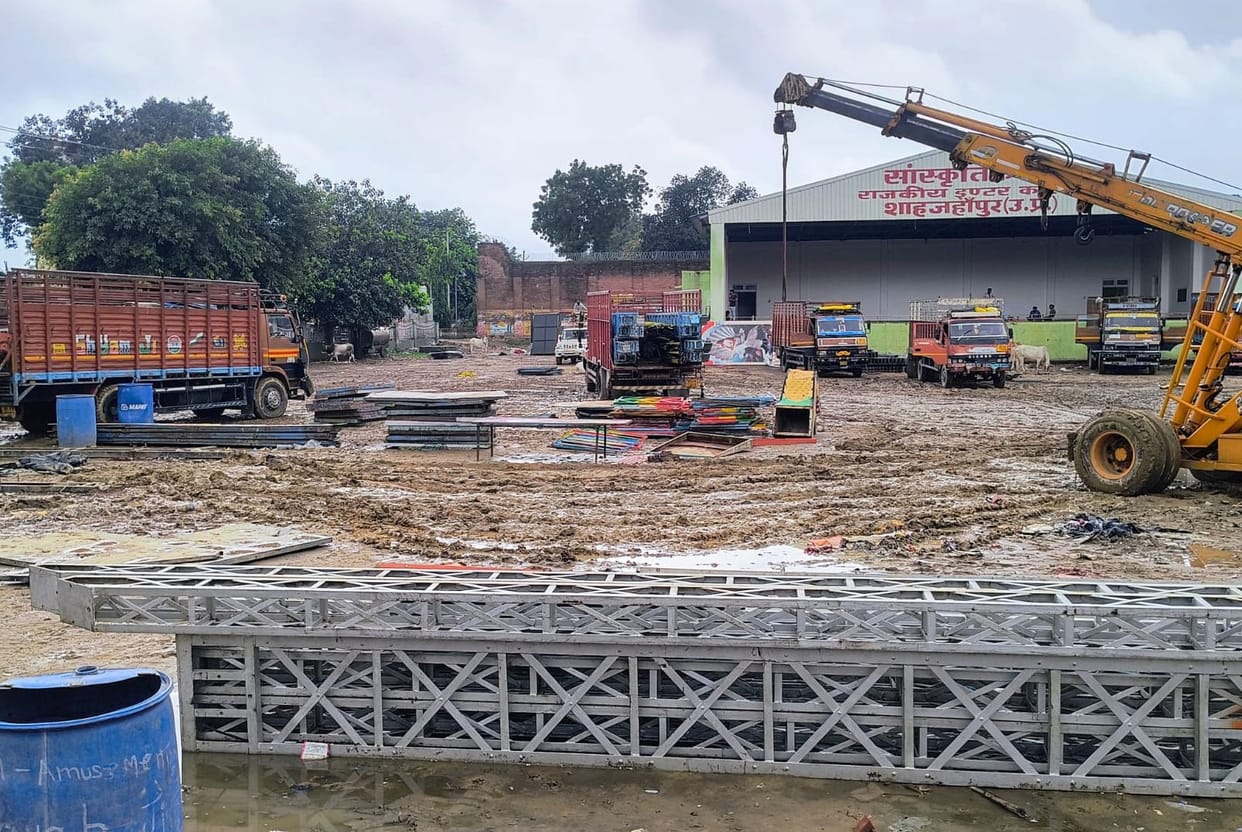 Permission was valid until June 30... yet the GIC ground remains occupied.