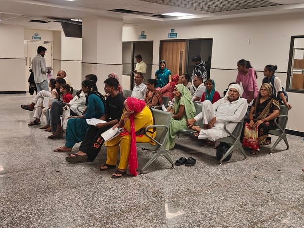 Increased humidity is disrupting the digestive system; 40 to 45 patients are visiting the OPD daily.