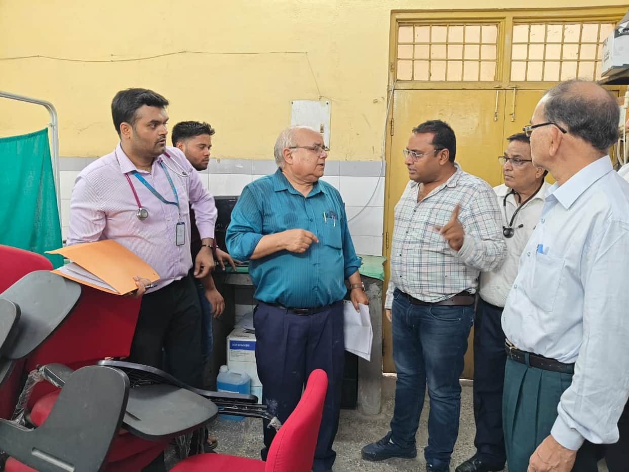 Inspection of medical college for four DNB seats
