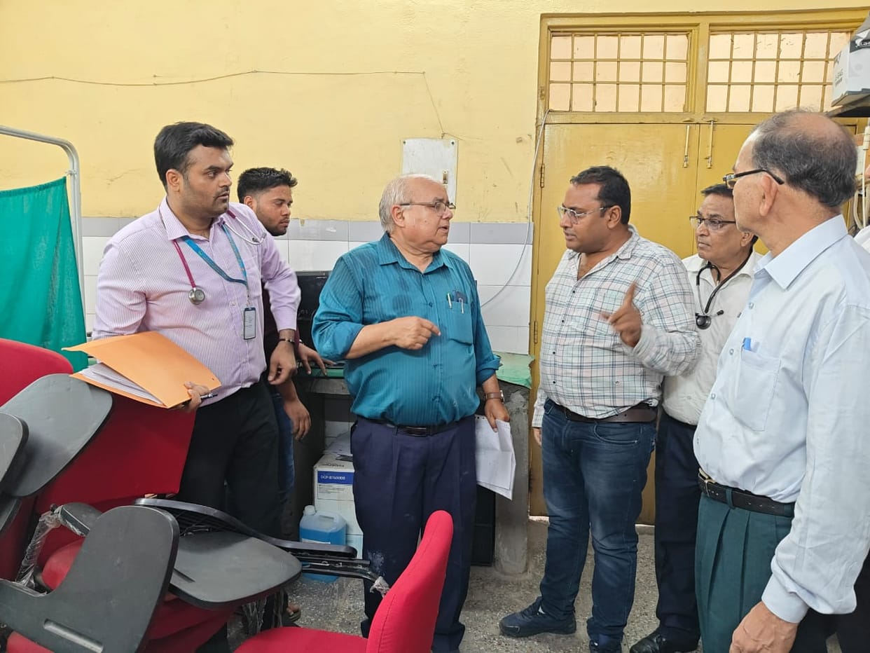 Inspection of medical college for four DNB seats