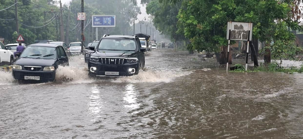 Highways and roads turned into ponds following 101 mm of rainfall in 21 hours