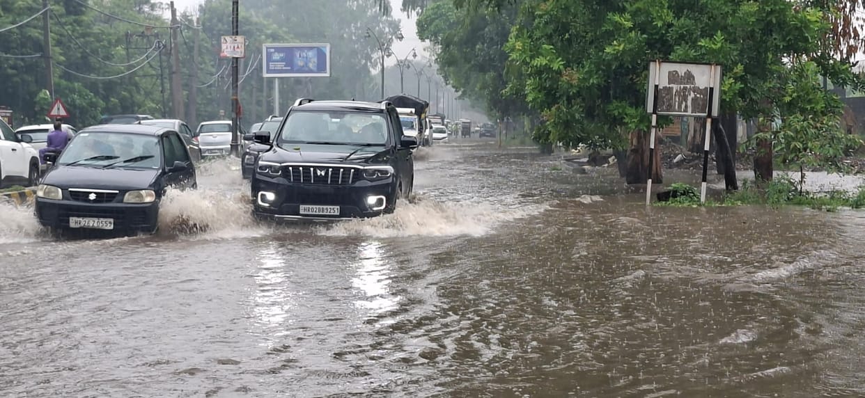 Highways and roads turned into ponds following 101 mm of rainfall in 21 hours